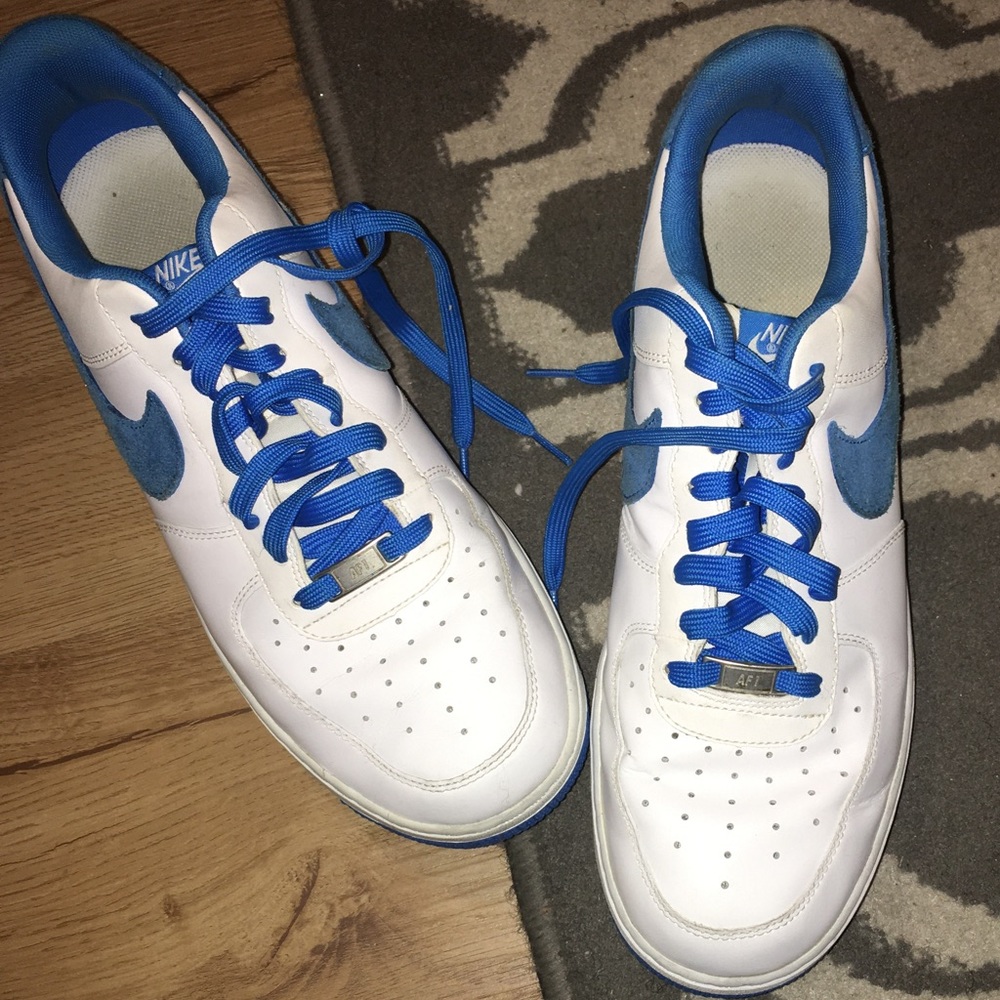 🔵🔵Blue and White Air Force 1⚪️⚪️